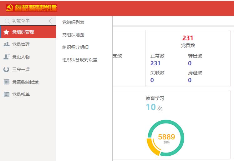 智慧党建系统开发 智慧党建系统开发