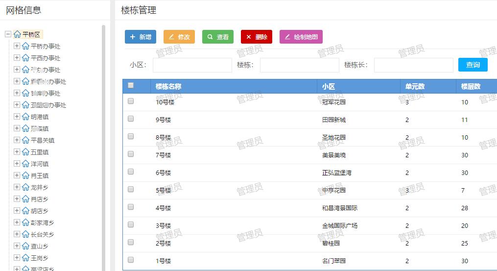 郑州综治网格化系统开发 郑州综治网格化系统开发